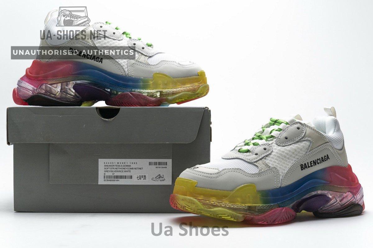 544351 W09E1 1895 Balenciaga Triple S Rainbow - Image 3