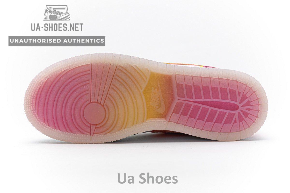 CV4611-100 Air Jordan 1 Mid GS “Edge Glow” - Image 9