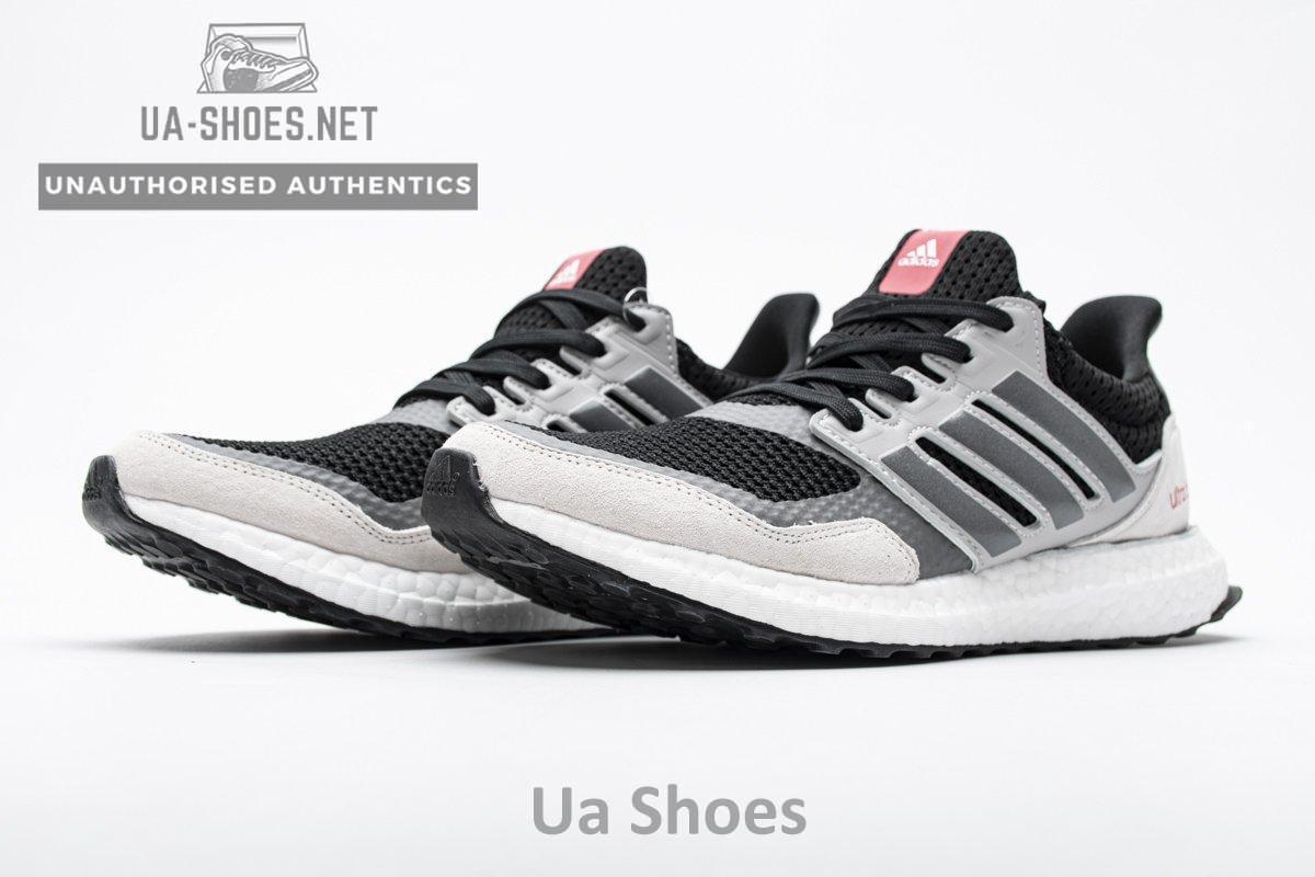 EF0720 adidas Ultra Boost S&L Black Grey Four Red Real Boost - Image 3