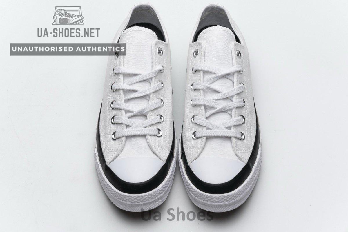 161208C Fragment x Moncler Converse CTAS LIFT OX White - Image 4