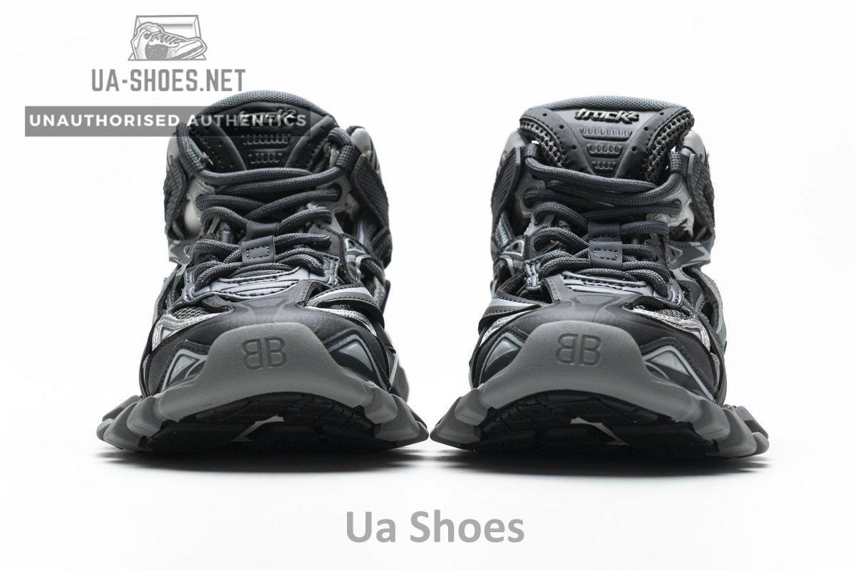 568615 W2GN3 1285 Blenciaga Track 2 Sneaker Charcoal - Image 5