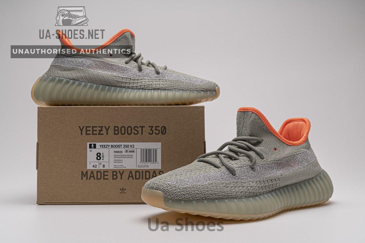 FX9035 adidas Yeezy Boost 350 V2 “Desert Sage” Real Boost - Image 7