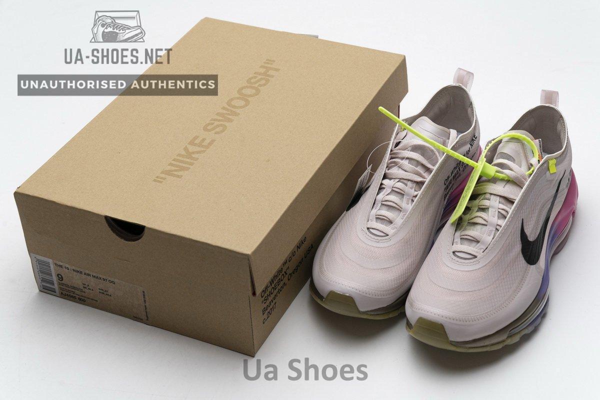 AJ4585-600 Off-White x Nike Air Max 97 Queen - Image 3