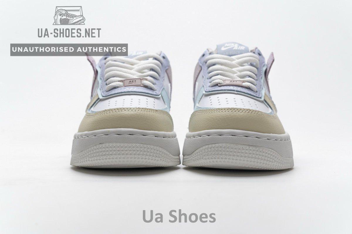 CI0919-106 Womens Air Force 1 Shadow White Ghost - Image 5