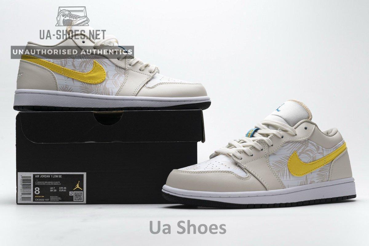 CK3022-107 Air Jordan 1 Low Palm Tree - Image 2