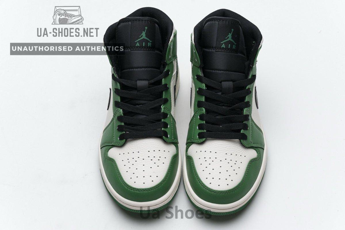 852542-301 Air Jordan 1 Mid Pine Green - Image 4