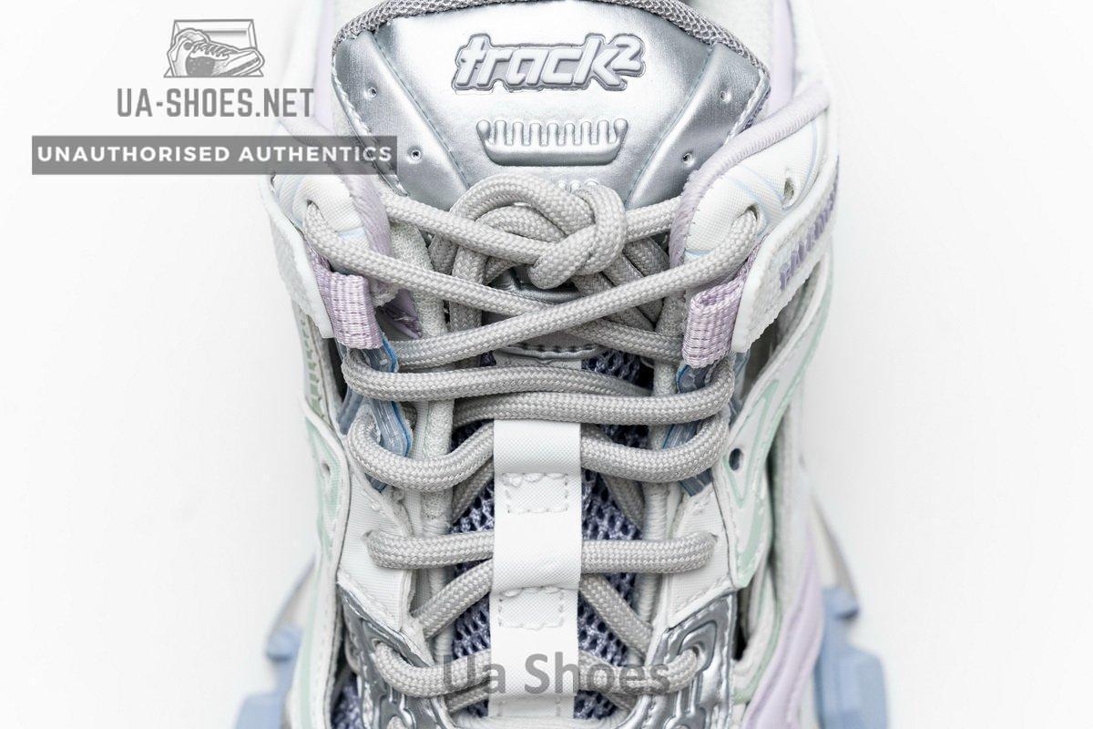 568615 W2GN3 9045 Blenciaga Track 2 Sneaker White Light Blue - Image 8