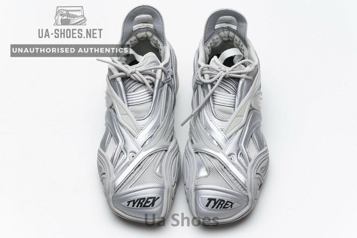 Balenciaga Tyrex 5.0 Sneaker Silver - Image 4