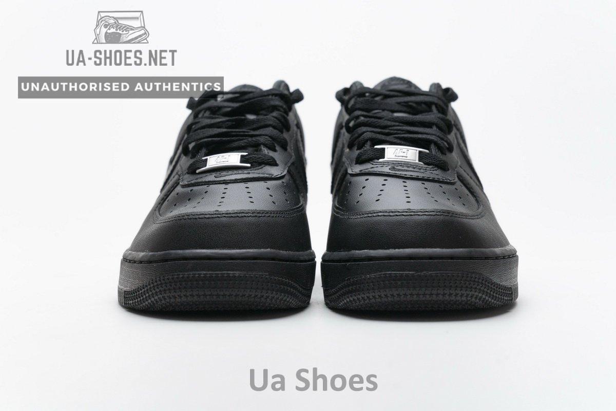 CU9225-001 Supreme x Nike Air Force 1 Low Black - Image 5