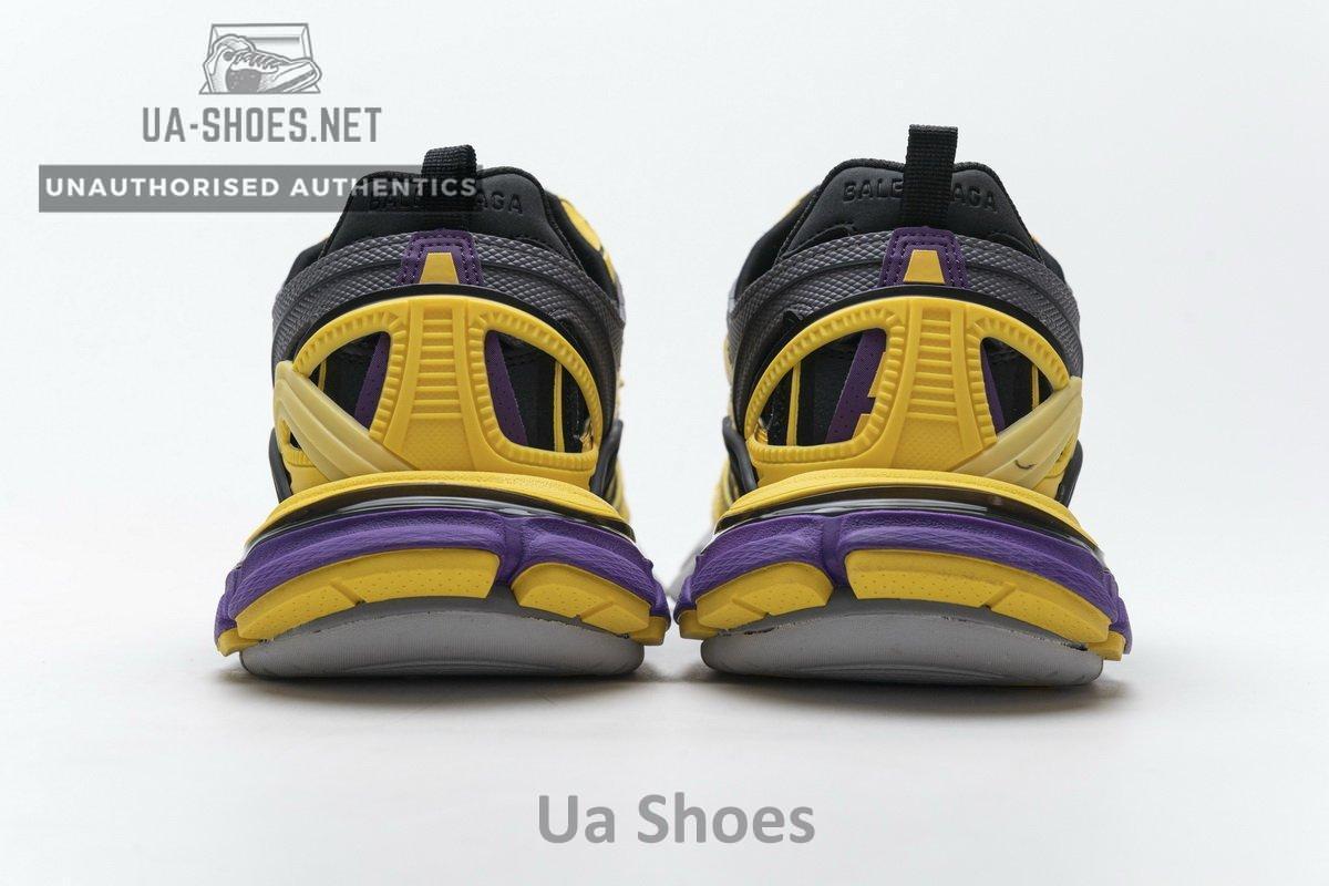 570391 W2GN1 2027 Blenciaga Track 2 Sneaker Yellow Black - Image 7