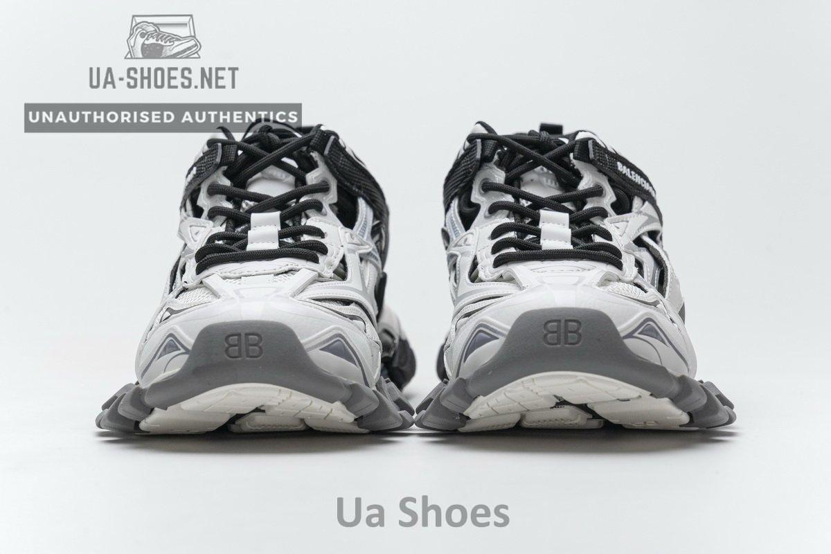 570391 W2GN3 1090 Blenciaga Track 2 Sneaker Black White - Image 5