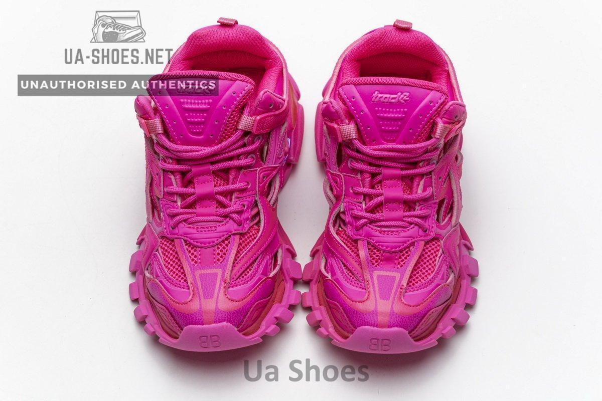 568615 W2FC1 5845 Blenciaga Track 2 Sneaker Fluo Pink - Image 4