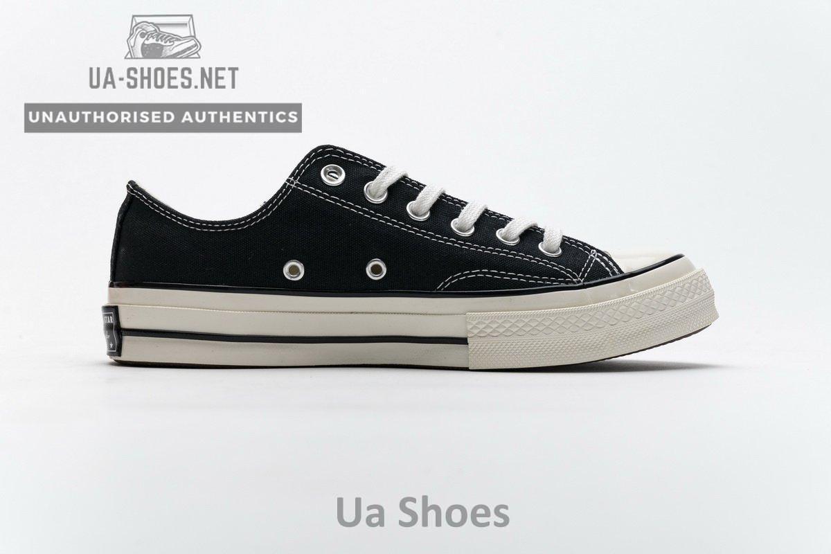 162058C Converse Chuck 70 OX Black Egret - Image 8