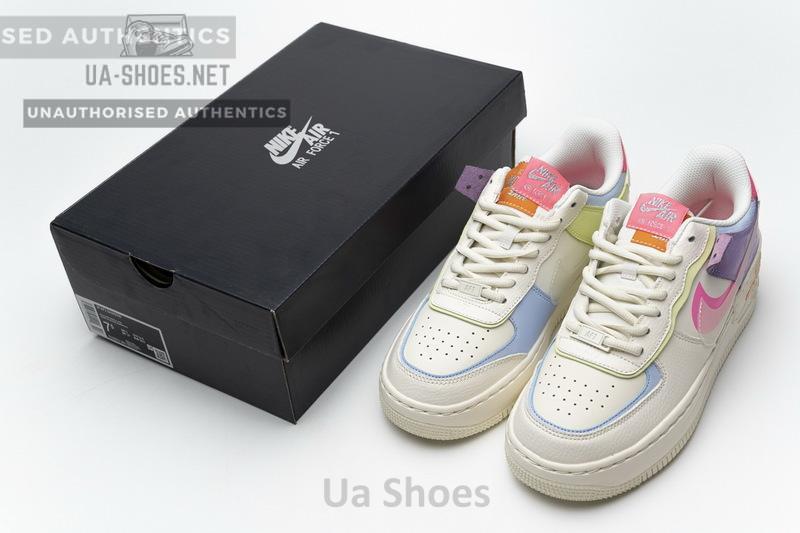 CU3012-164 Nike W Air Force 1 Shadow Pale Ivory Pink - Image 2