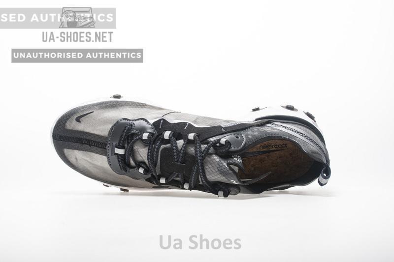 Nike React Element 87 “Black” AQ1090-001 - Image 3