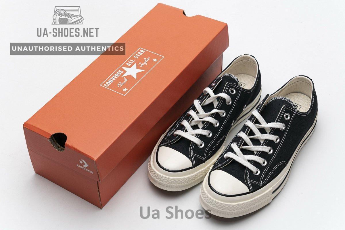 162058C Converse Chuck 70 OX Black Egret - Image 4