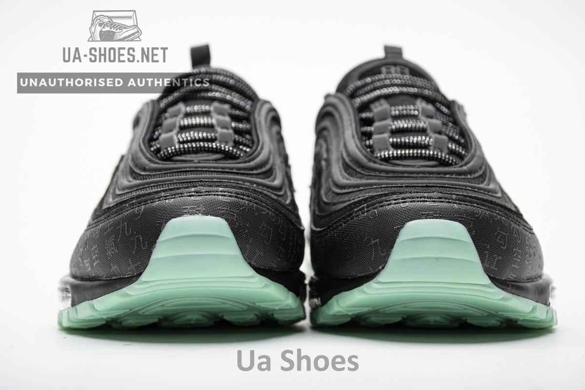 921826-017 Nike Air Max 97 Black Green Glow - Image 4