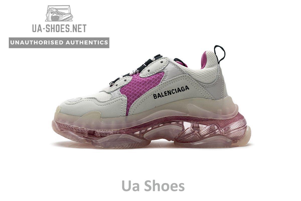 544351 W09E1 1633 Balenciaga Triple S Purple Red