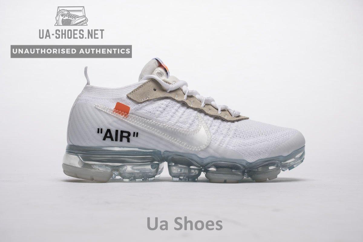 2018 1.0 AA3831-100 Off White x Nike Air VaporMax 2018 'All White' - Image 3