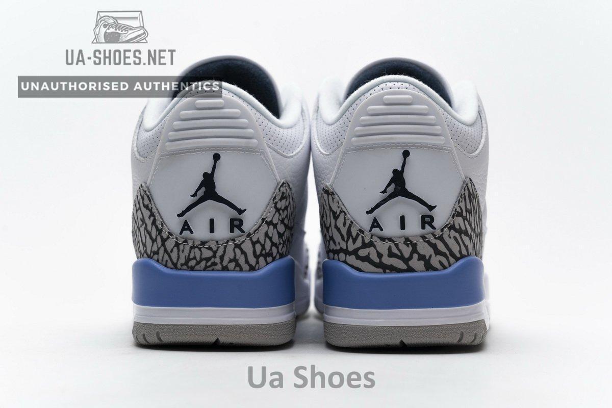 CT8532-104 Air Jordan 3 'UNC' - Image 7