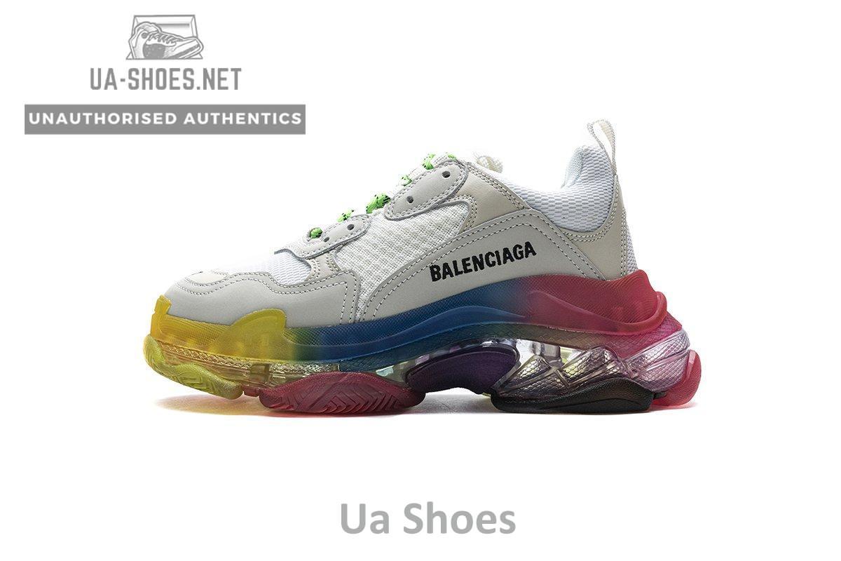 544351 W09E1 1895 Balenciaga Triple S Rainbow