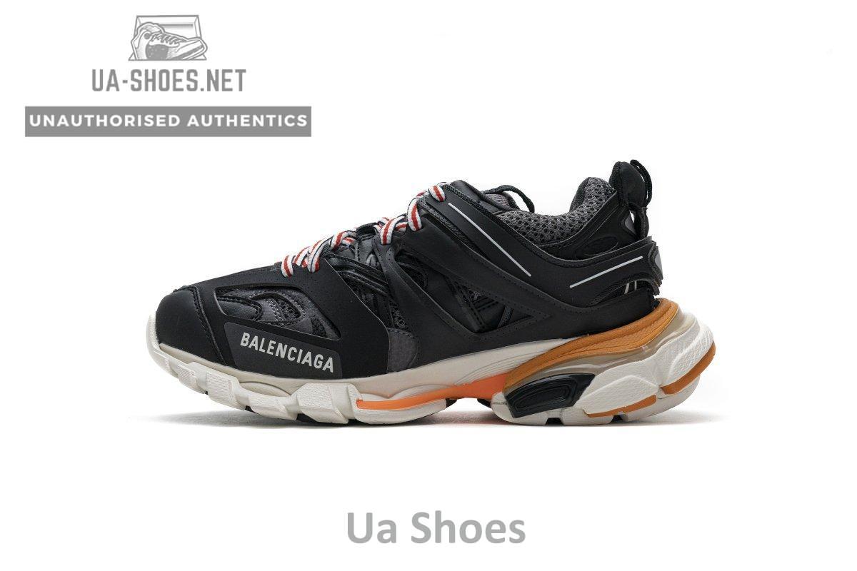 542436 W1GB7 2019 Balenciaga Tess S.Black White Orange