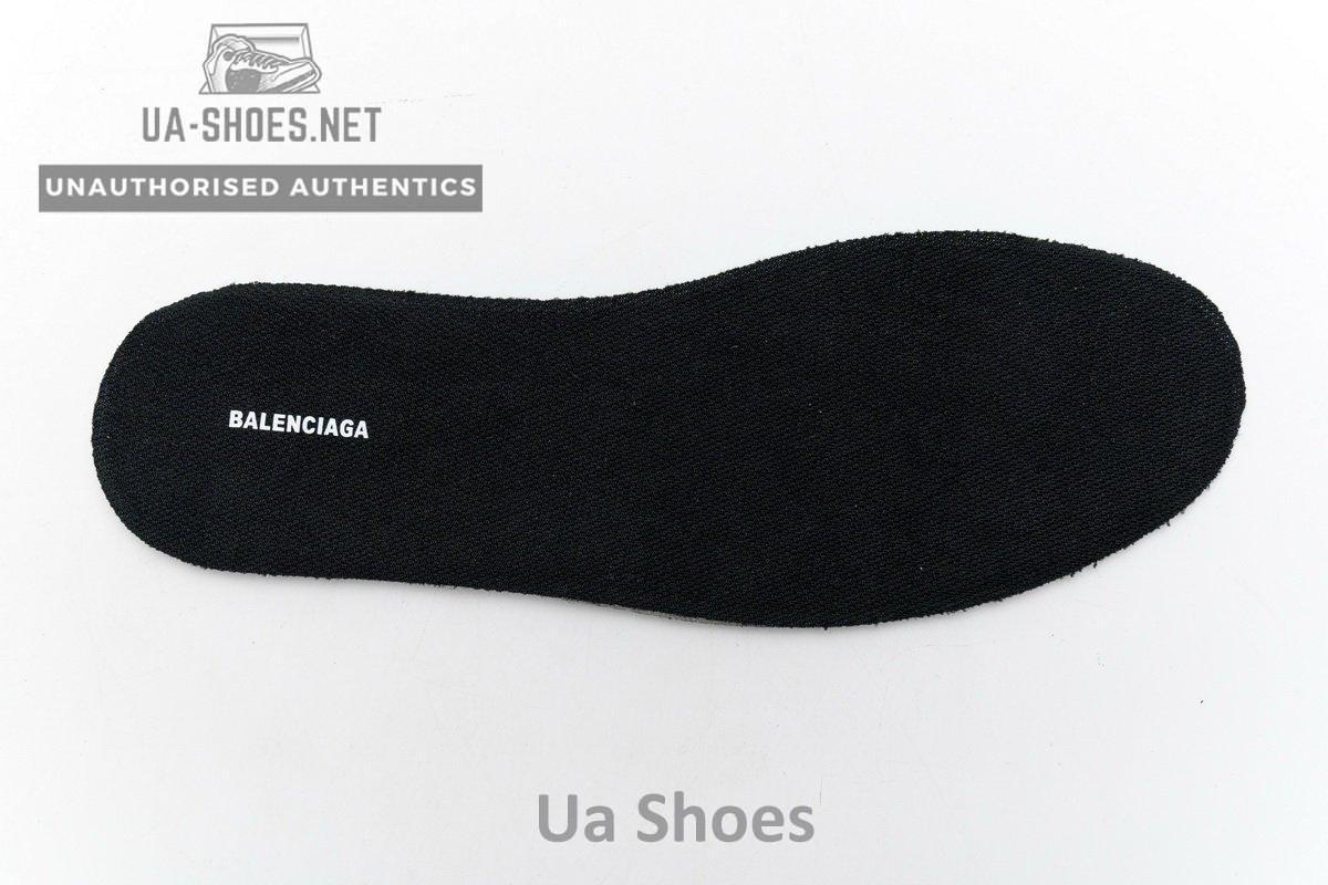 570391 W2GN1 2002 Blenciaga Track 2 Sneaker Dark Grey Orange - Image 10