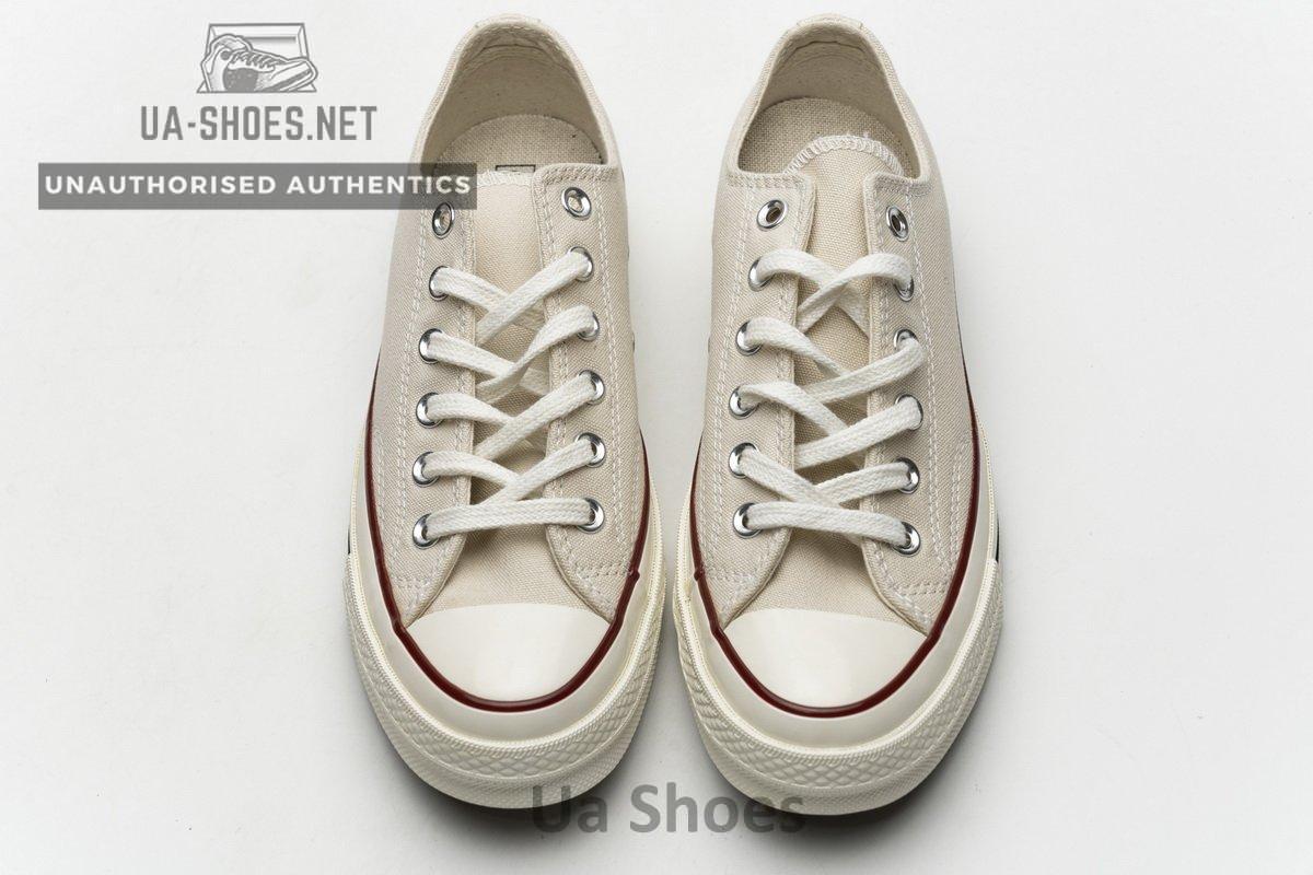 162062C Converse Chuck 70 OX Parchment Garnet Egret - Image 2