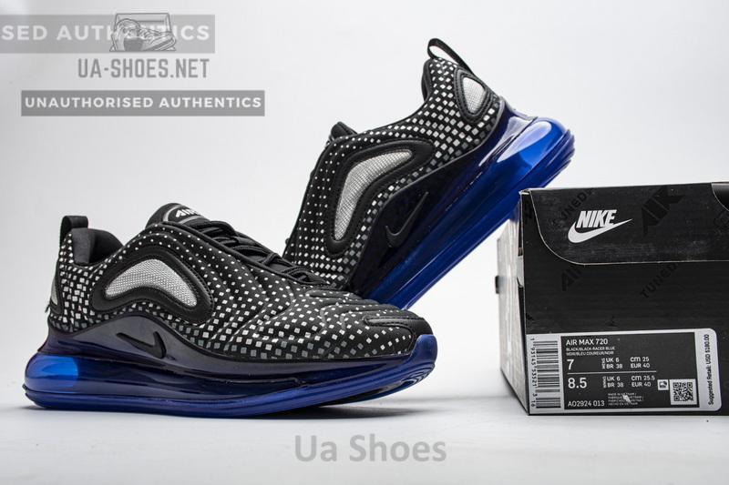 AO2924-013 Nike Air Max 720 Pixel Black Blue - Image 7