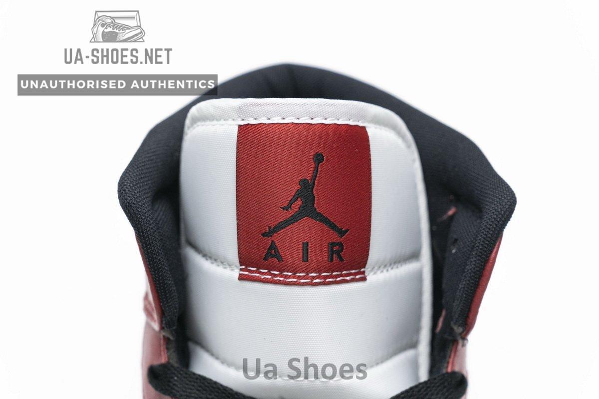 554725-069 Air Jordan 1 Mid Gym Red - Image 9
