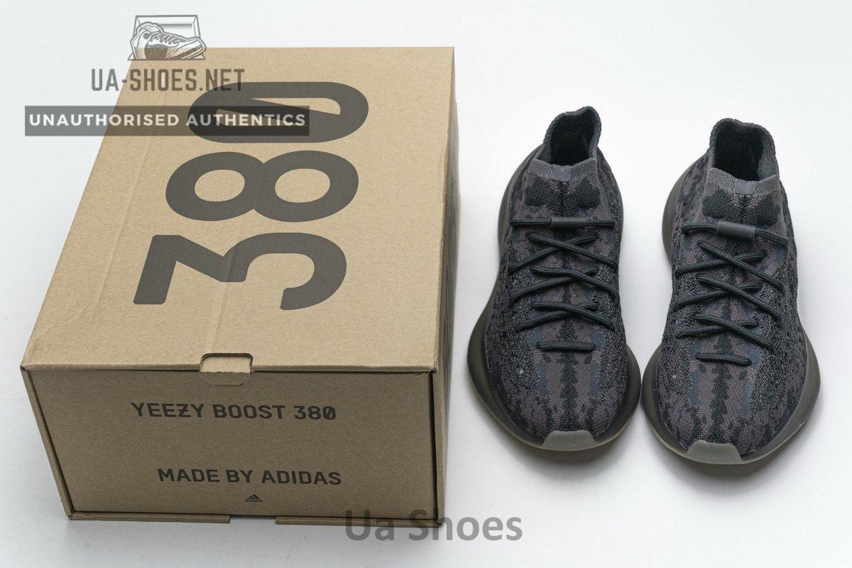 FZ1270 adidas Yeezy Boost 380 Black Purple Real Boost - Image 3