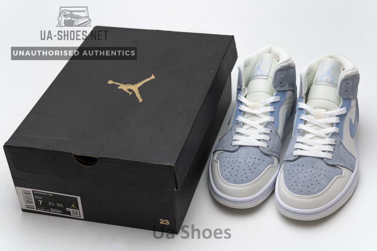 DA4666-100 Air Jordan 1 Mid Celestine Blue - Image 3