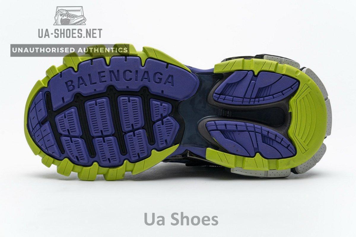 568614 W2GN7 1007 Blenciaga Track 2 Sneaker Purple - Image 9