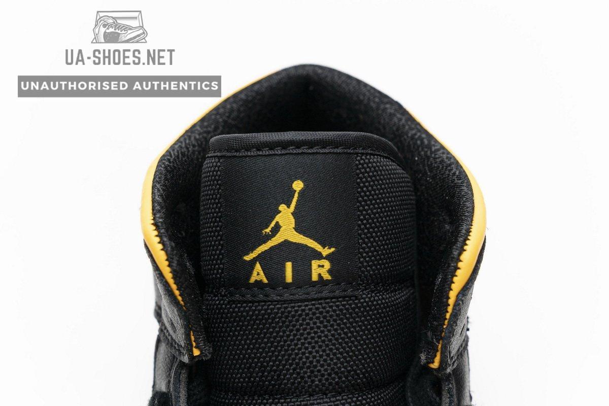 CV5276-107 Air Jordan 1 Mid SE Laser Orange Black - Image 8