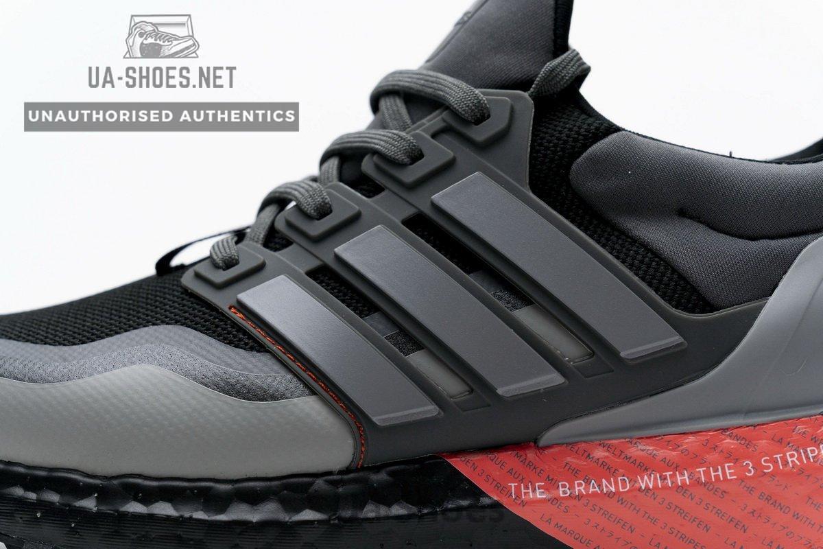 EG8098 adidas Ultra Boost All Terrain Black Grey Red - Image 12
