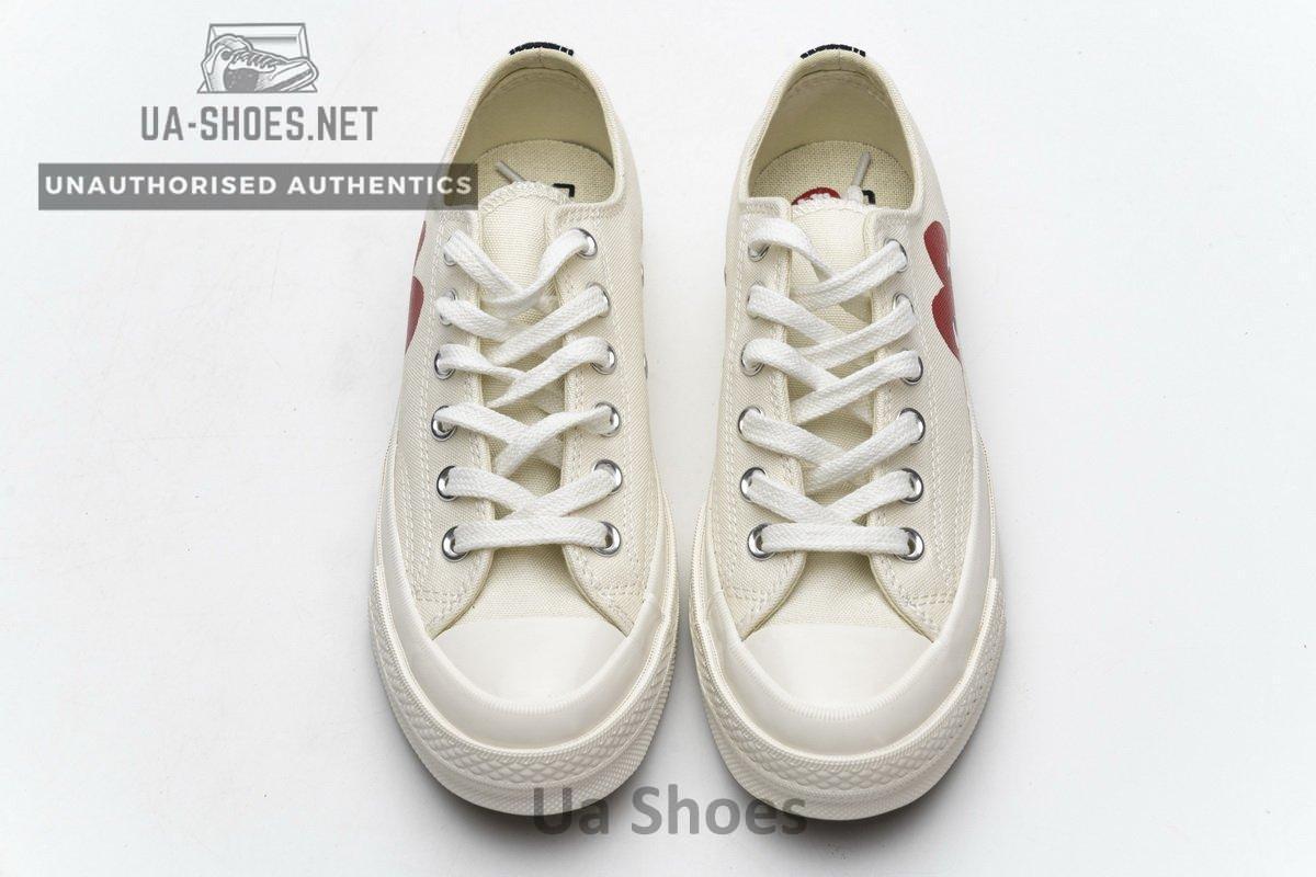 150207C CDG Play x Converse Chuck Taylor All Star 70 OX - Image 4