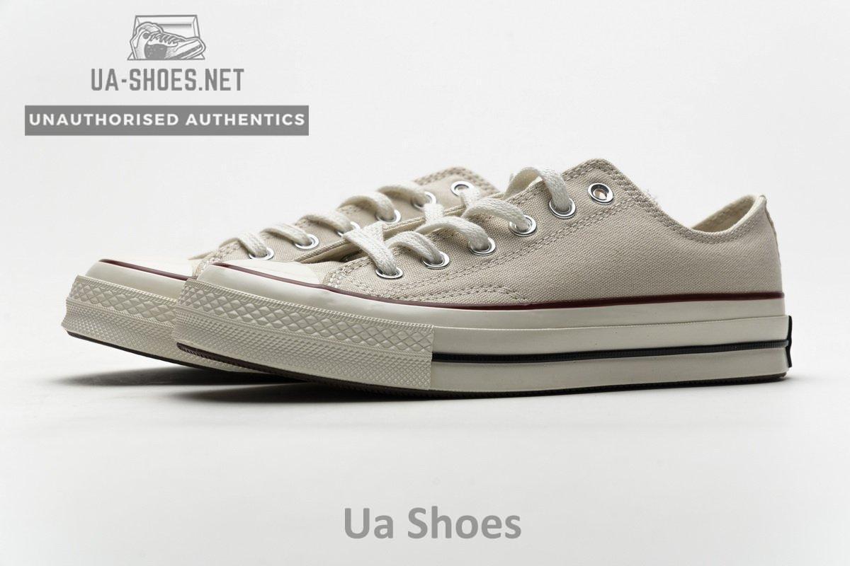 162062C Converse Chuck 70 OX Parchment Garnet Egret - Image 6