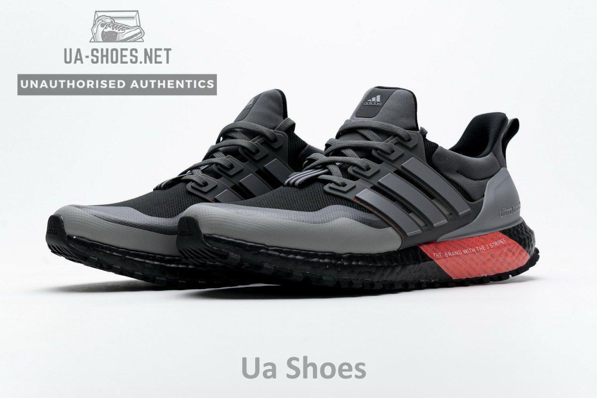 EG8098 adidas Ultra Boost All Terrain Black Grey Red - Image 7
