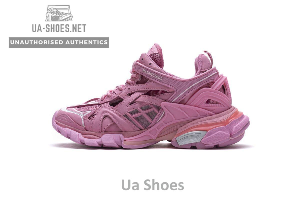 568615 W2GN5 5816 Blenciaga Track 2 Sneaker Pink