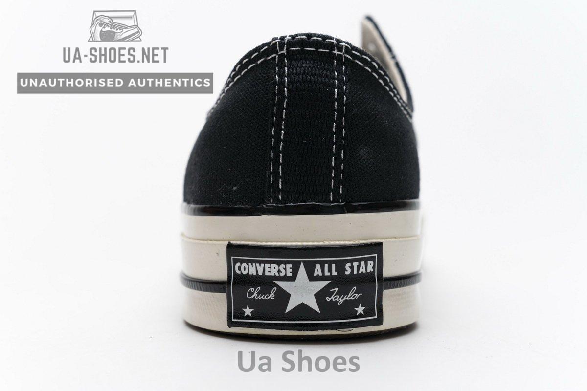 162058C Converse Chuck 70 OX Black Egret - Image 10