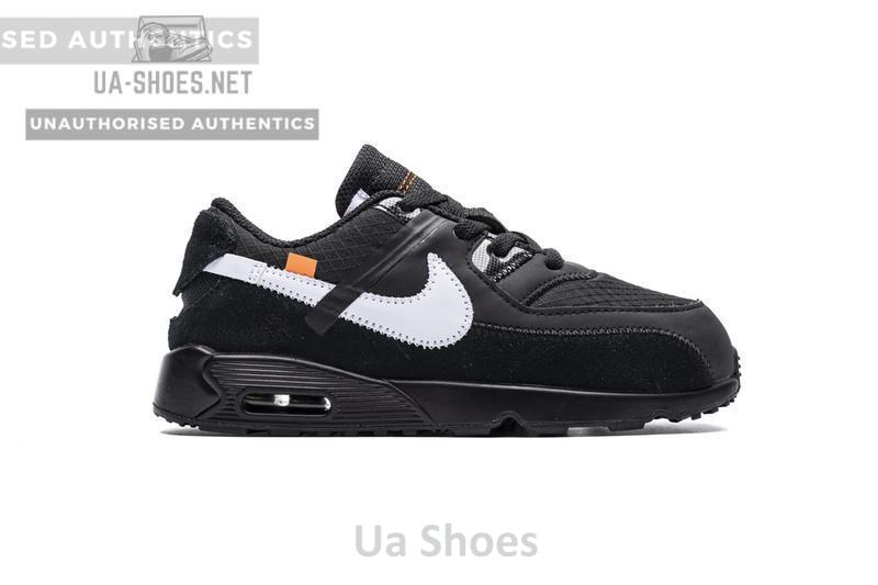 OFF-WHITE x Nike Air Max 90 BT“All Black”BV0852-001 - Image 5