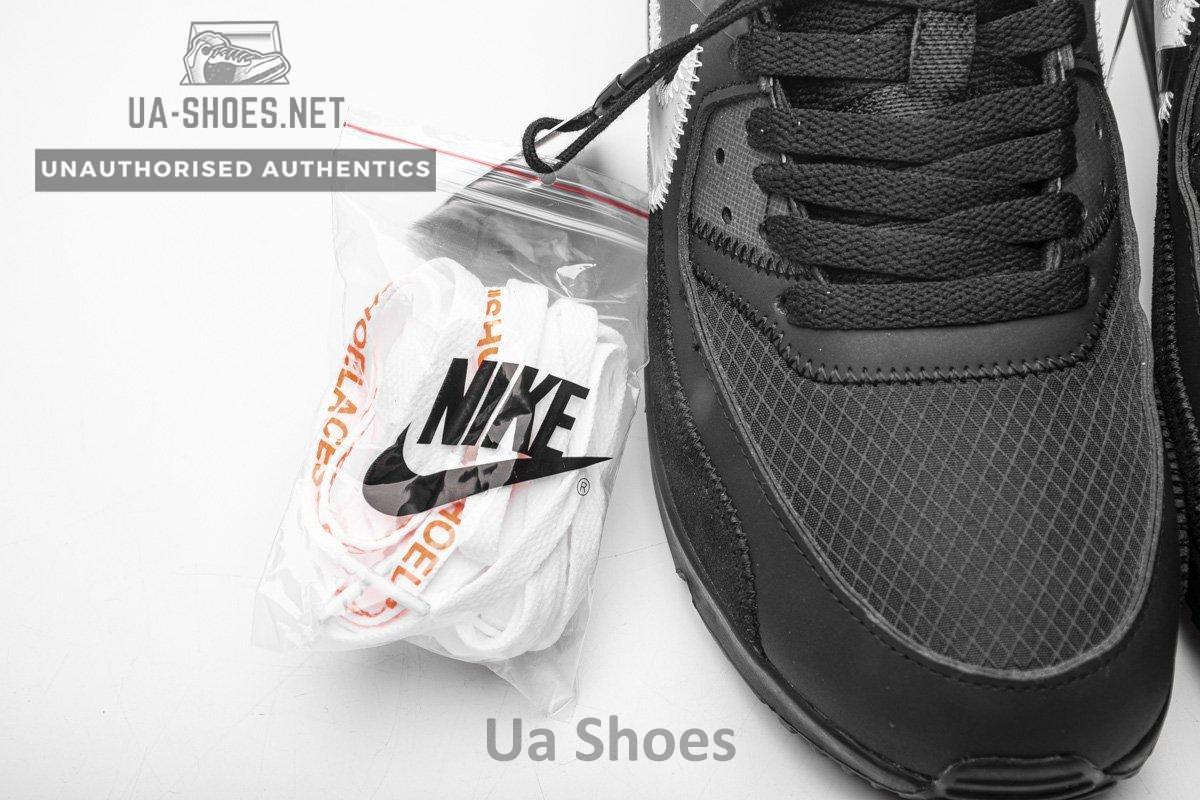AA7293-001 Off-White x Nike Air Max 90 “All Black” - Image 10