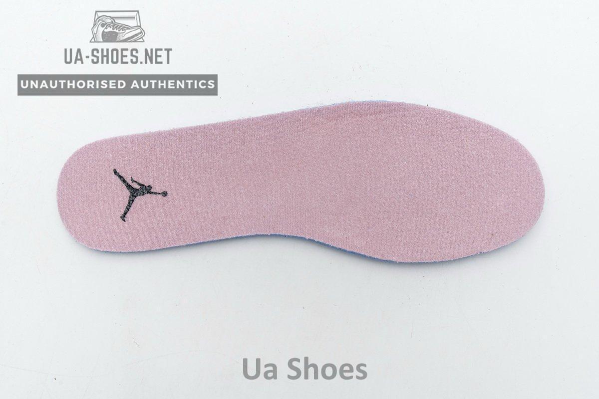 555112-225 Air Jordan 1 Mid GS Trooper Bleached Coral - Image 12