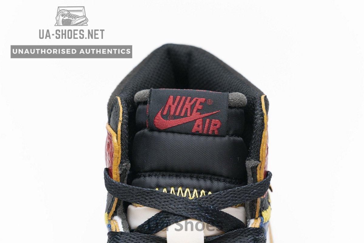 BV1300-146 Air Jordan 1 Retro High Union Los Angeles Blue Toe - Image 10