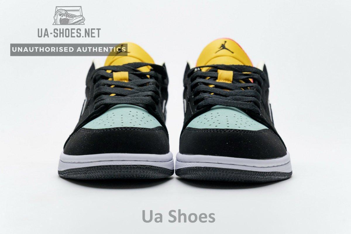 CK3022-013 Air Jordan 1 Low SE Pink Orange Blue - Image 5