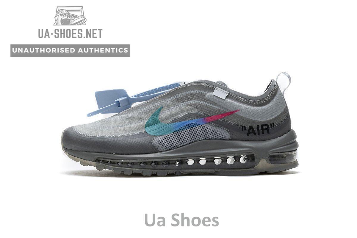 AJ4585-101 Off-White x Nike Air Max 97 Wlolf Grey Menta