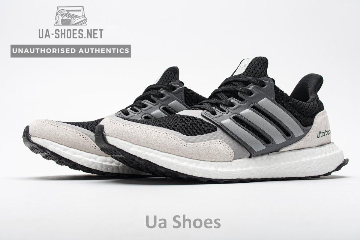 EF0726 adidas Ultra Boost S&L Black Grey Real Boost - Image 2