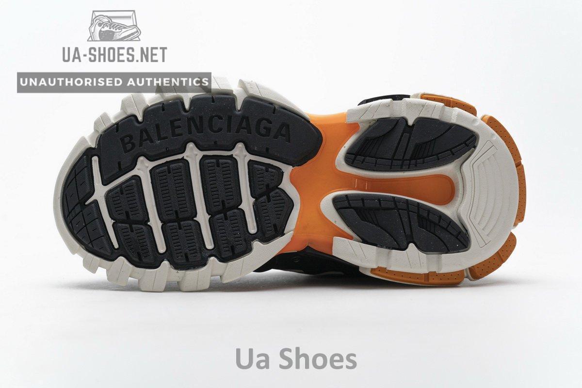 542436 W1GB7 2019 Balenciaga Tess S.Black White Orange - Image 9