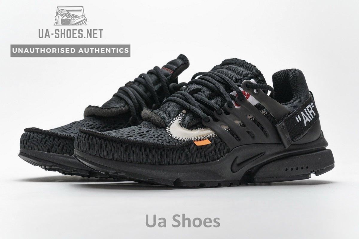 AA3830-002 OFF-WHITE x Nike Air Presto Black - Image 6