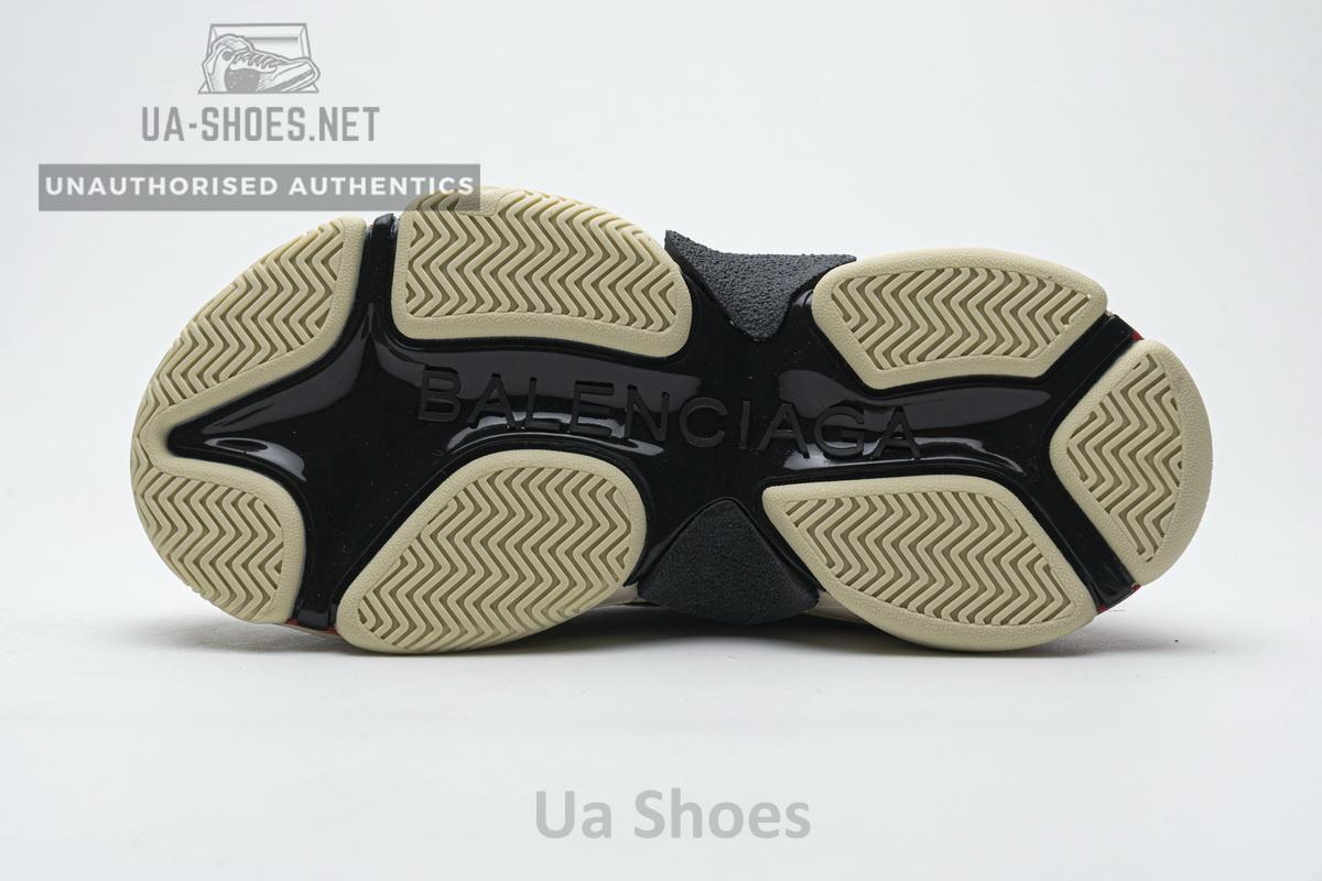 490672 W09O5 9035 Balenciaga Triple S Black Yellow Pink - Image 4